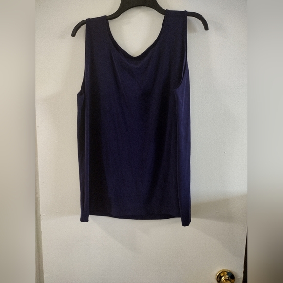 NWT Travelers by Chico's Purple Sleeveless Blouse Size 3X - Picture 2 of 4